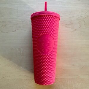 Starbucks Thailand Ruby Pink Studded tumbler